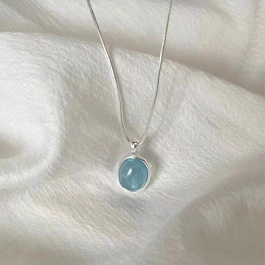 Molly Aquamarine Necklace